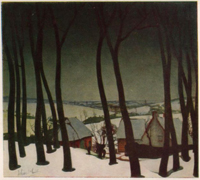 Зима во Фландрии (Валериус де Саделер, 1927 г.)