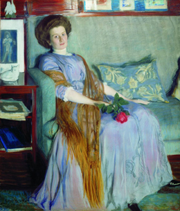 Портрет Р.И.Нотгафт, 1909 год