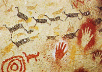 Наскальные рисунки в пещере Альтамира (Кантабрия, Испания)