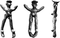 Бронзовые статуэтки из Олимпии. Олимпия. Археологический музей. IX в. до н.э.