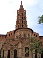 Абсида базилики Сан-Сернен в Тулузе