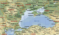 Карта Черноморского региона